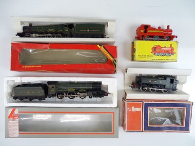 Lot 407 - A group of OO Gauge steam locomotives by LIMA...