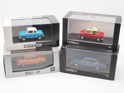 Lot 92 - A group of 1:43 scale models by NOREV, WHITE...