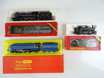 Lot 408 - A group of OO Gauge TRI-ANG/HORNBY steam...