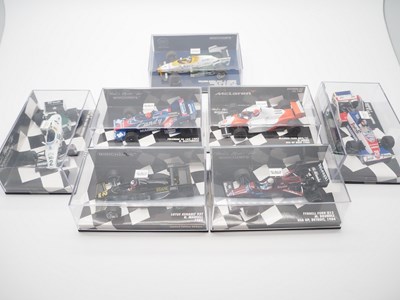 Lot 199 - A group of 1:43 scale Formula 1 race cars by...