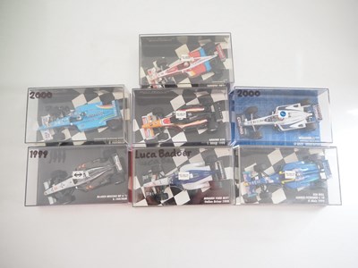 Lot 205 - A group of 1:43 scale Formula 1 race cars by...