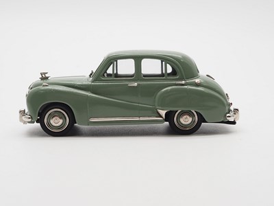 Lot 337 - A pair of hand built 1:43 scale white metal...