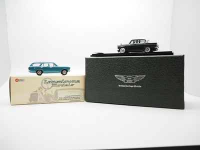 Lot 389 - A pair of hand built, 1:43 scale models by...