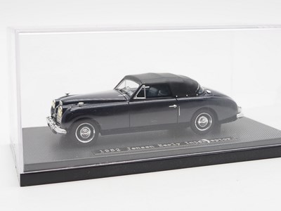 Lot 412 - A pair of hand built 1:43 scale models by...
