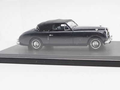 Lot 412 - A pair of hand built 1:43 scale models by...