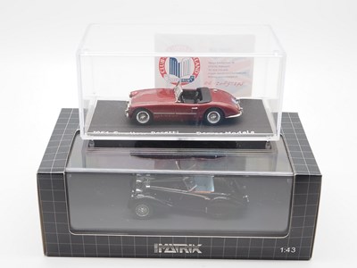 Lot 504 - A pair of hand built limited edition resin...