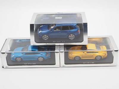 Lot 54 - A group of hand built resin 1:43 scale models...