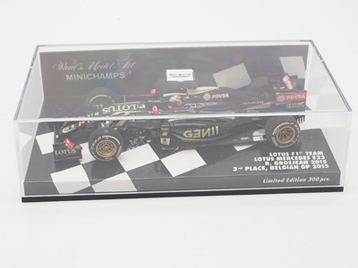 Lot 212 - A group of 1:43 scale Formula 1 race cars by...