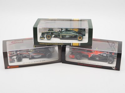 Lot 185 - A group of 1:43 scale hand built resin models...