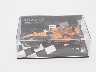 Lot 208 - A group of 1:43 scale Formula 1 race cars by...