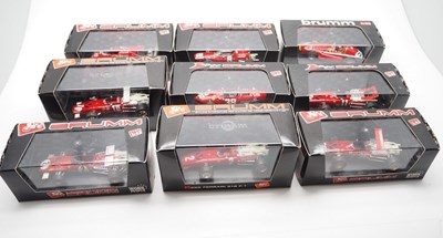 Lot 222 - A group of limited edition 1:43 scale Formula...