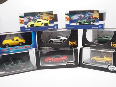 Lot 265 - A group of 1:43 scale models to Include IXO,...