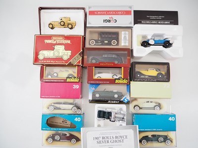 Lot 297 - A group of 1:43 scale models by CORGI, SOLIDO,...