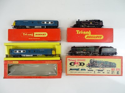 Lot 418 - A group of TRI-ANG OO Gauge locomotives to...