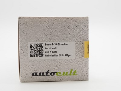 Lot 350 - A 1:43 scale AUTOCULT hand built resin model...
