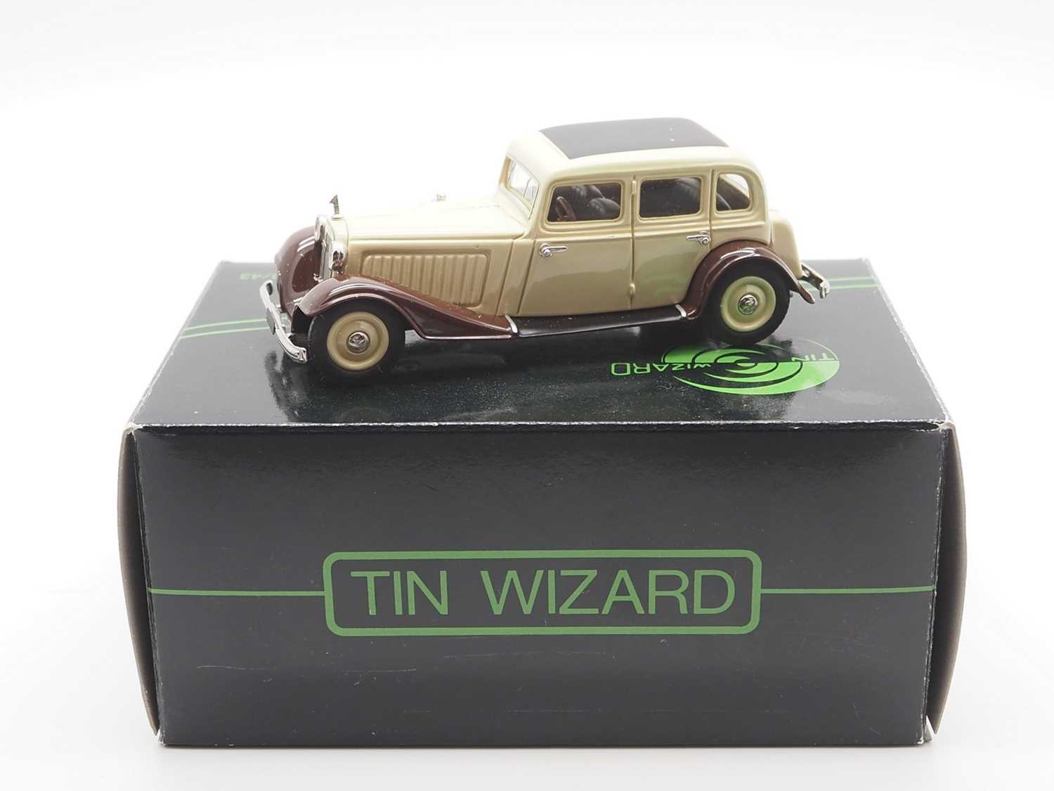 Lot 6 - A 1:43 scale TIN WIZARD hand built model of a...