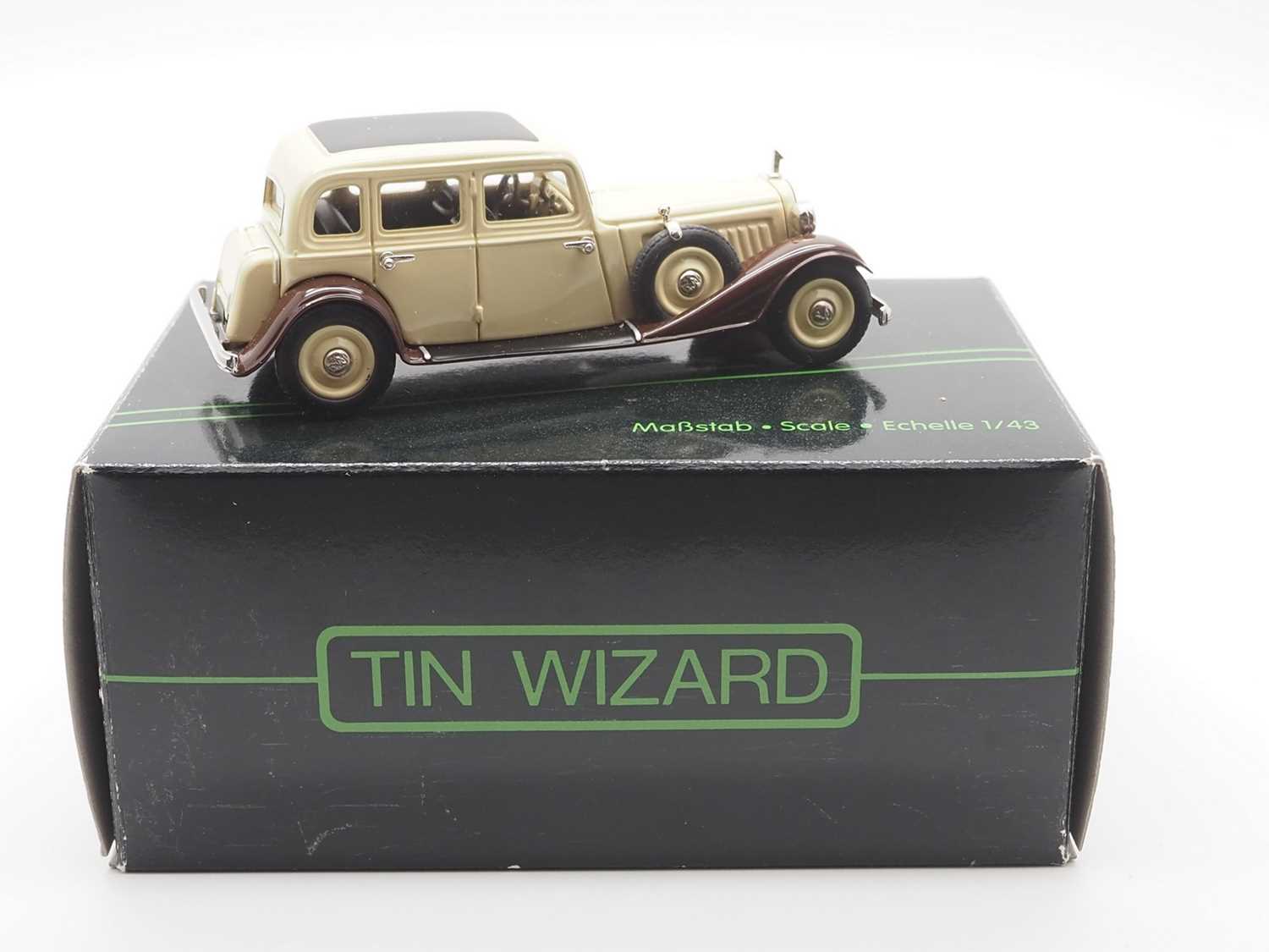 Tin Wizard Zaugg Models 1/43 Scale FE308 - 1951 Mercury Fire Car - FDNY