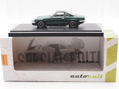 Lot 382 - A 1:43 scale AUTOCULT hand built resin model...