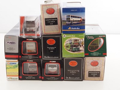 Lot 11 - A group of Irish outline 1:76 scale bus models...
