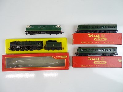 Lot 421 - A group of TRI-ANG/HORNBY OO Gauge locomotives...