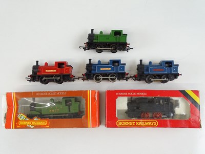 Lot 422 - A group of TRI-ANG/HORNBY OO Gauge small steam...