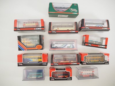 Lot 13 - A group of British outline 1:76 scale bus...