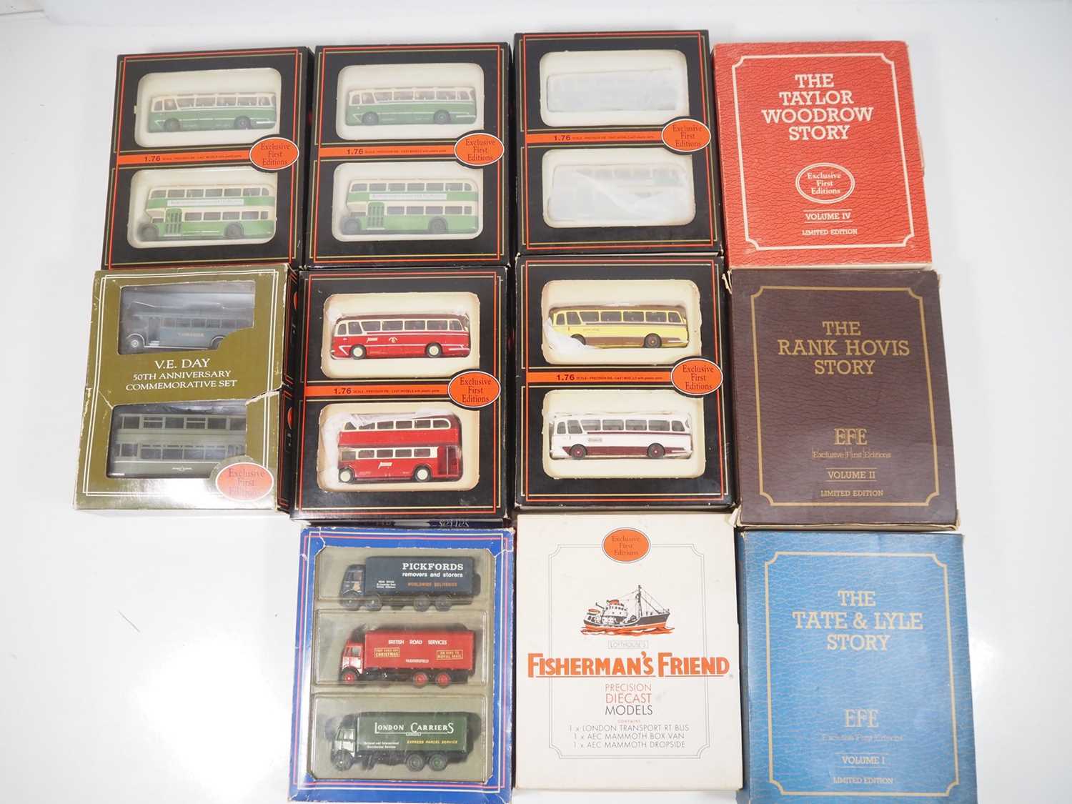 Lot 16 - A selection of 1:76 scale EFE bus and lorry...