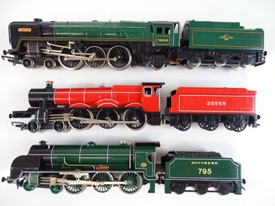 Lot 429 - A group of unboxed OO Gauge HORNBY steam...