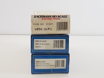 Lot 193 - A group of BACHMANN HO gauge American outline...