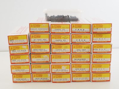 Lot 209 - A large quantity of ACCURAIL HO gauge American...