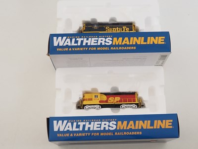 Lot 233 - A pair of WALTHERS MAINLINE HO gauge GP9 HH Ph...