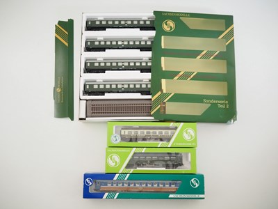 Lot 234 - A group of SACHSENMODELLE HO gauge Eastern...