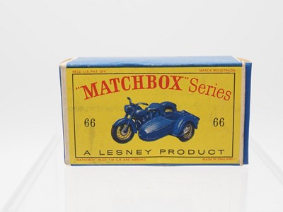 Lot 26 - A Matchbox Regular Wheels 66b Harley Davidson...