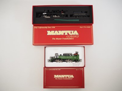 Lot 261 - A pair of MANTUA HO gauge American outline...