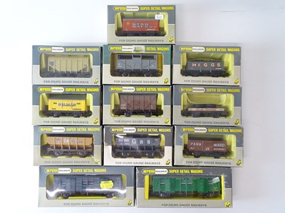 Lot 437 - A group of WRENN OO Gauge mixed wagons as...