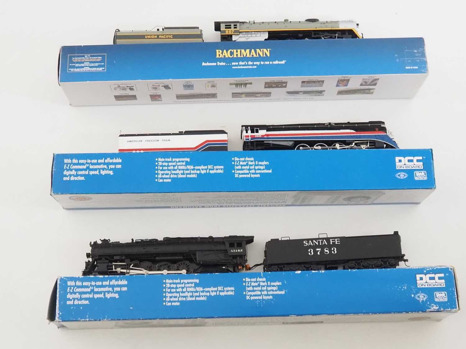 Lot 267 - A group of BACHMANN HO gauge American outline...