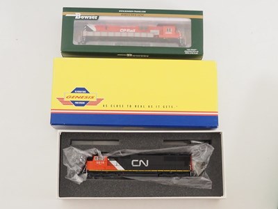 Lot 273 - A pair of HO gauge Canadian outline diesel...