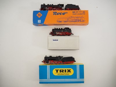 Lot 288 - A group of HO gauge German outline steam...