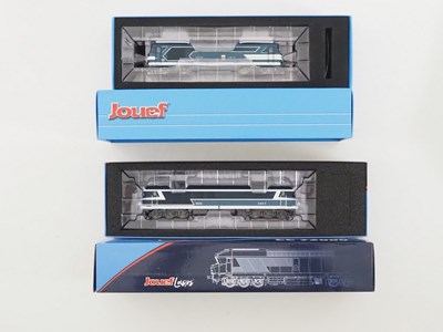 Lot 297 - A pair of HO gauge JOUEF French outline diesel...