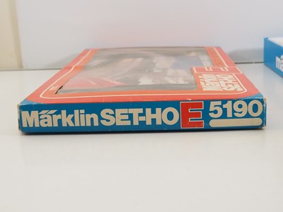 Lot 359 - A MARKLIN HO gauge 3-rail AC 5190 Set E track...