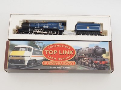 Lot 375 - A pair of HORNBY OO gauge King Class steam...
