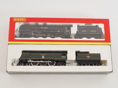 Lot 376 - A pair of HORNBY OO gauge steam locomotives...