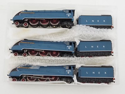 Lot 387 - A group of BACHMANN OO gauge class A4 steam...