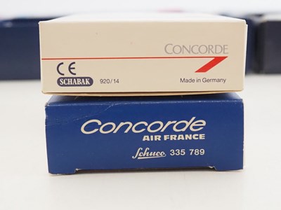 Lot 39 - A group of mostly diecast models of Concorde,...
