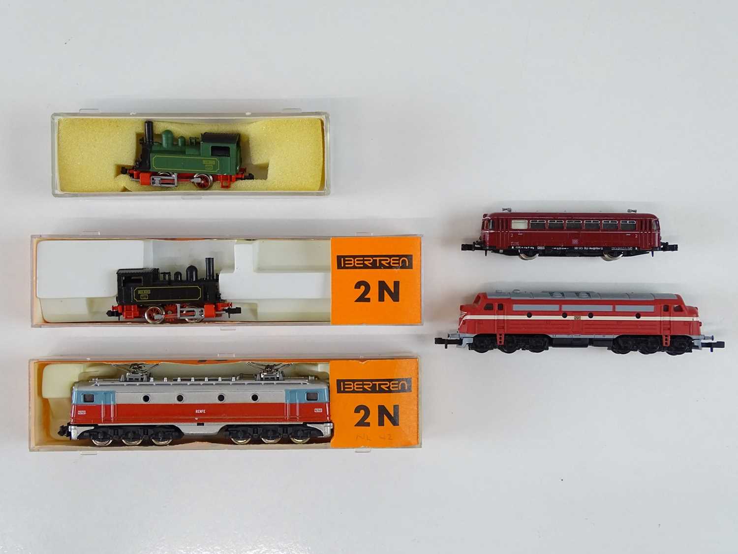 Lot 45 - A mixed group of N Gauge European Outline...