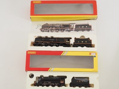 Lot 406 - A pair of HORNBY OO gauge steam locos...