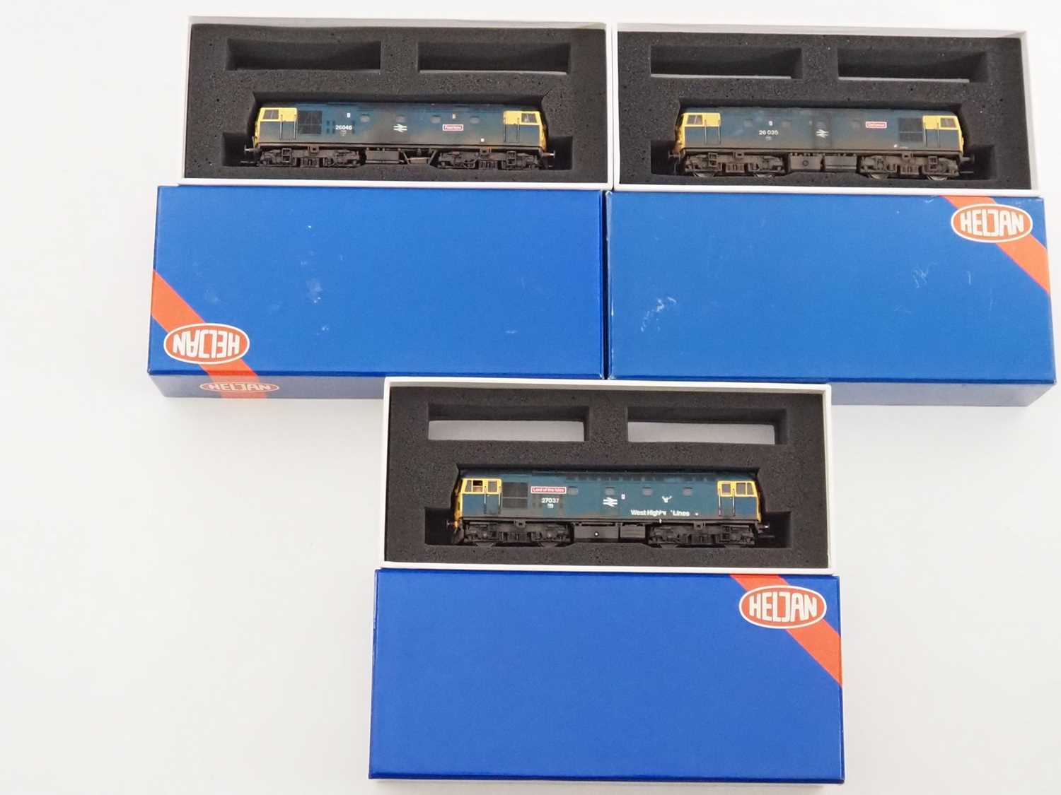 Lot 414 - A Group Of HELJAN OO Gauge Diesel