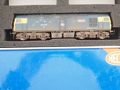 Lot 414 - A group of HELJAN OO gauge diesel locomotives...