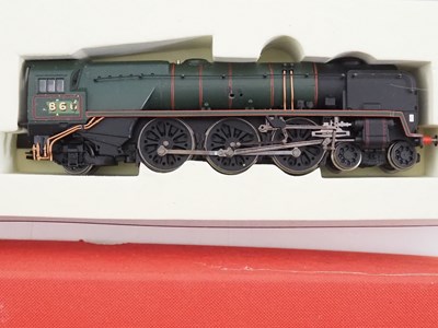 Lot 417 - A HORNBY OO gauge Merchant Navy class steam...