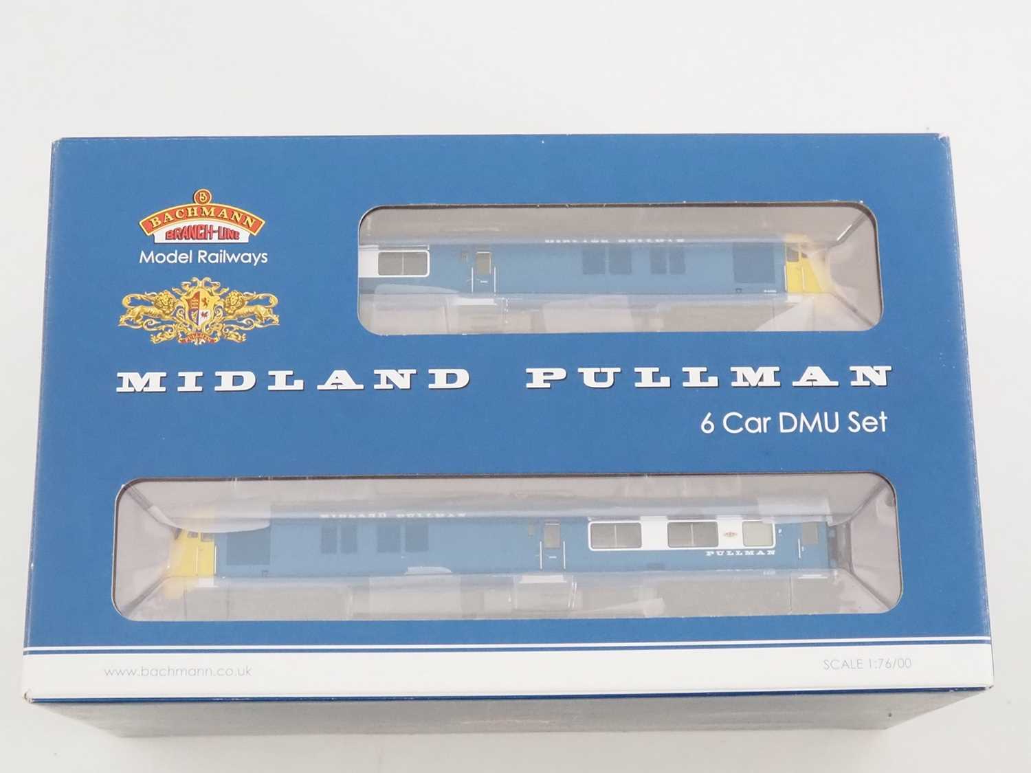 Lot 421 - A BACHMANN OO gauge 31-256DC Midland Pullman 6-...